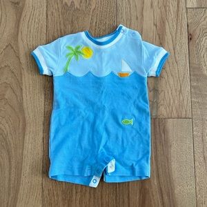 Florence Eiseman short sleeved onesie size 6 months
